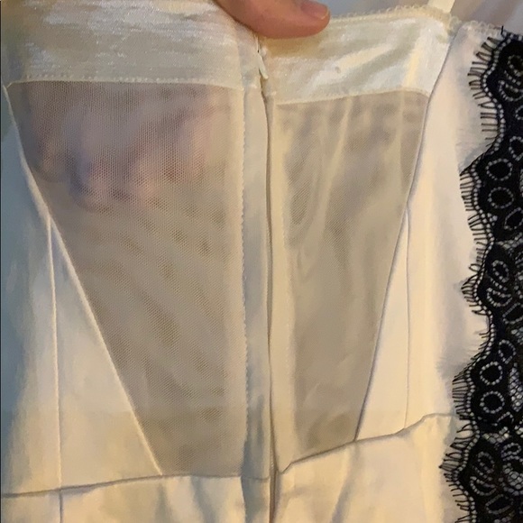 Guess Lacy White Evening Dress - Picture 3 of 8